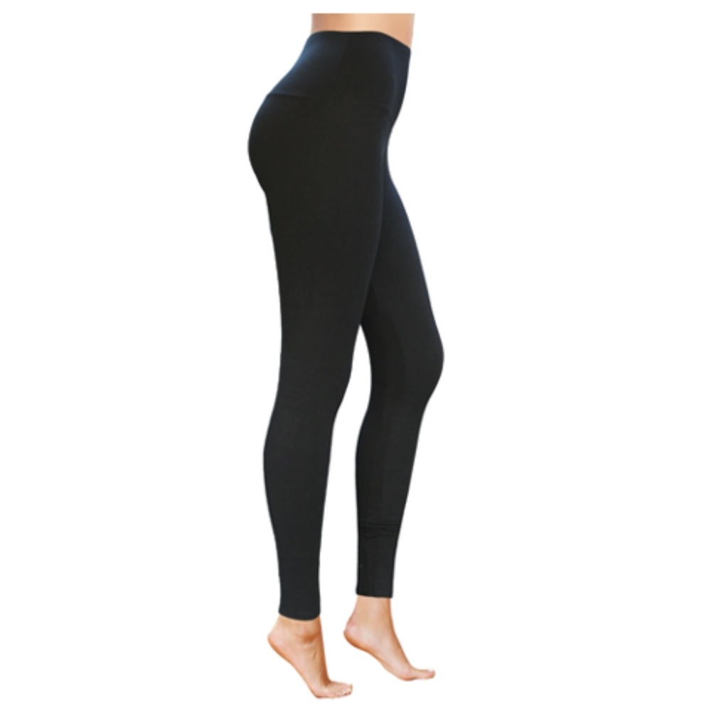 Black Leggings for Women W/5' High Waist (New)
